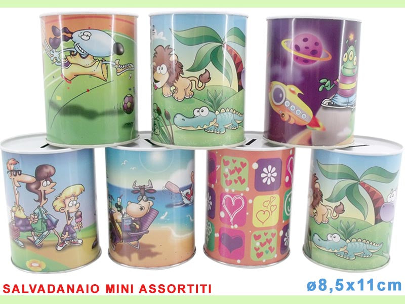 SALVADANAIO MINI ASSORTITI