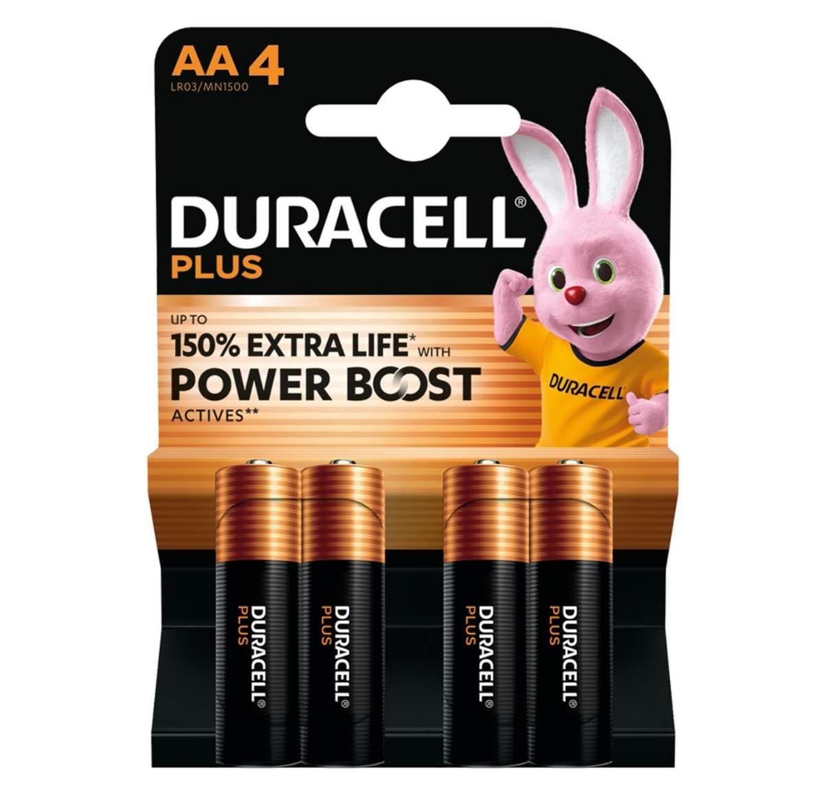 DURACELL BOOST MN1500 STILO     150% BL4