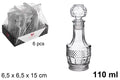 Bottiglia di vetro per liquori Júcar 110 ml