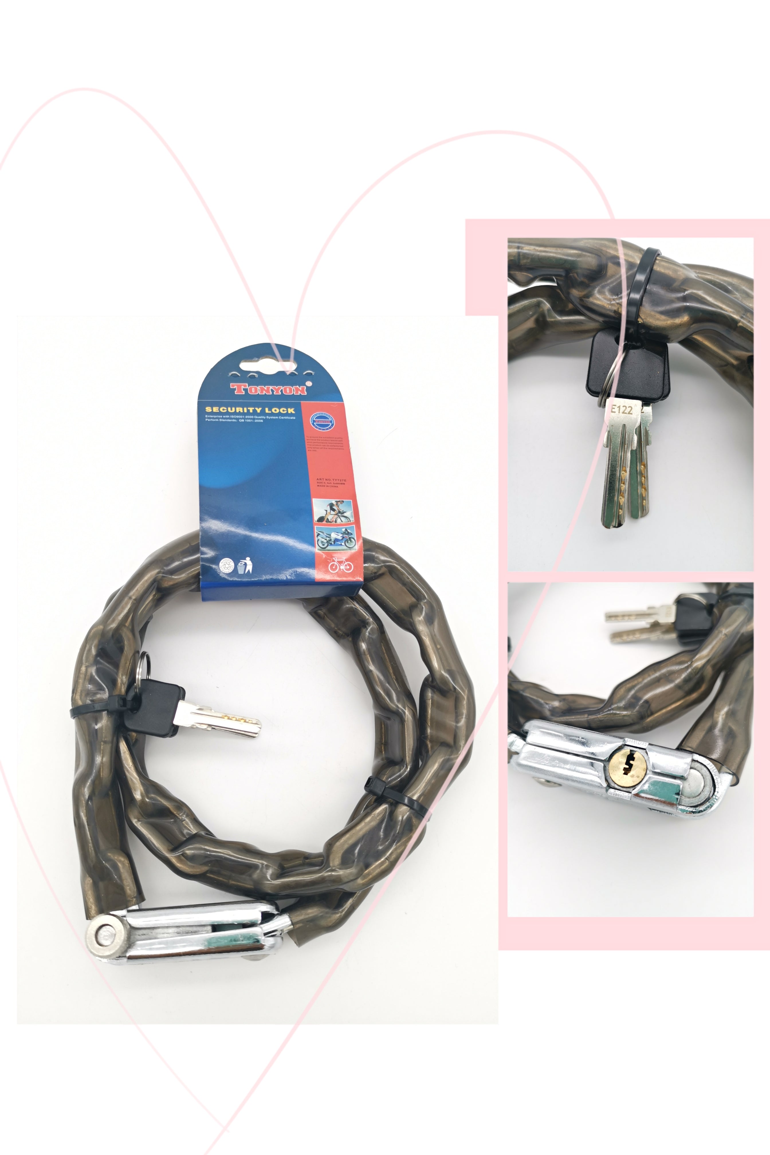 LUCCHETTO PER DICI 5*5*900mm 20623