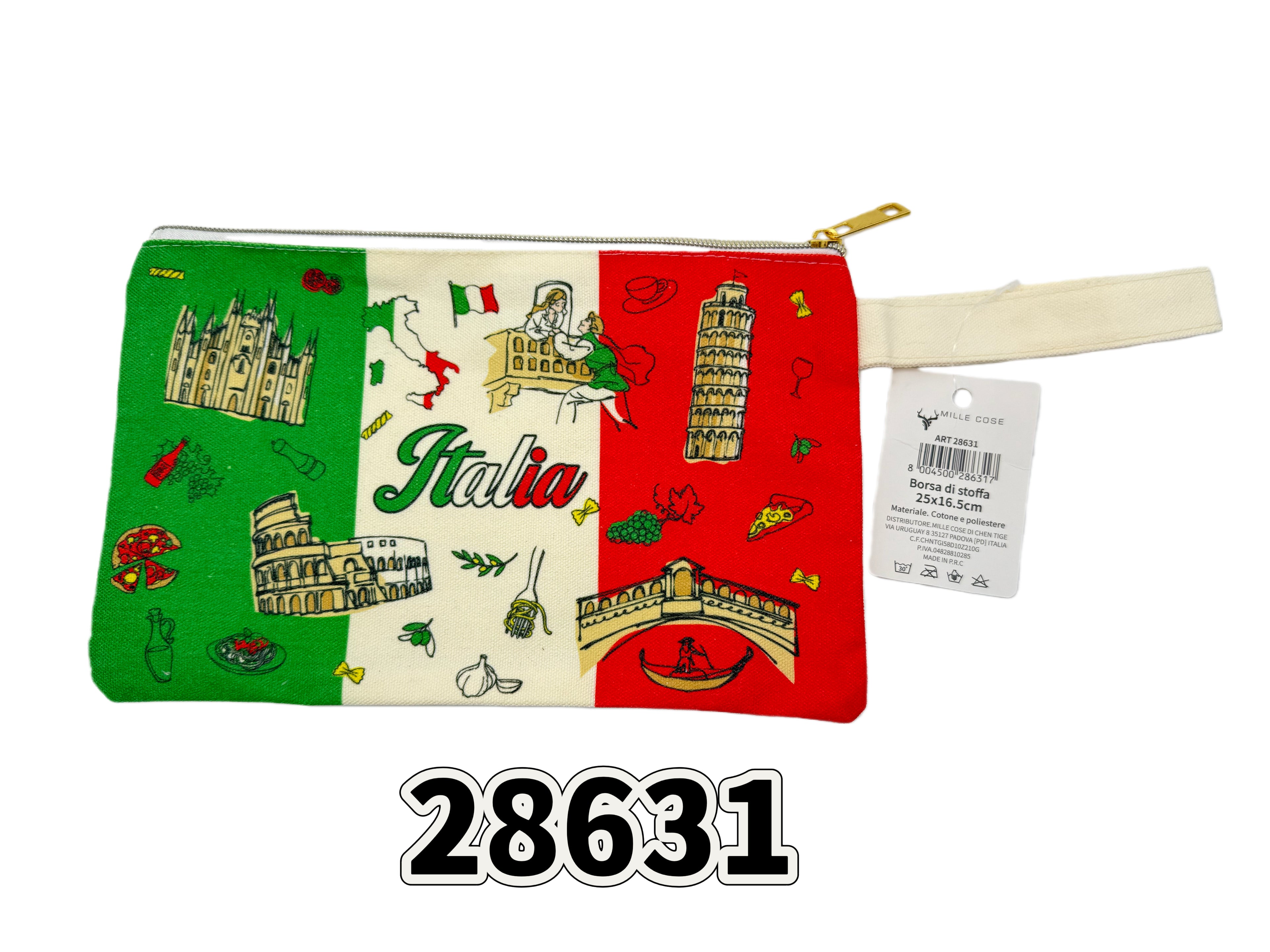 Borsa di stoffa 25x16.5cm
