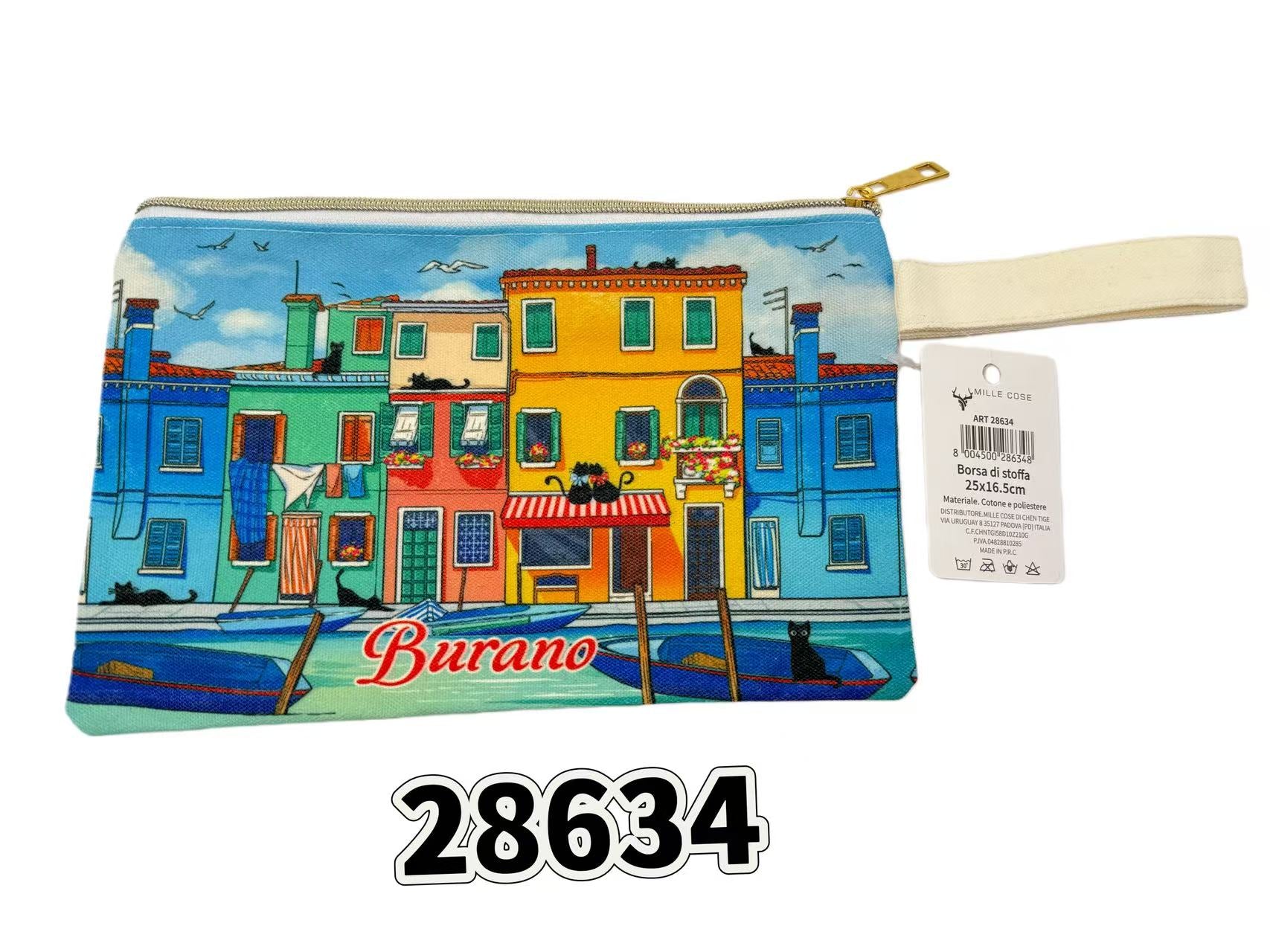 Borsa di stoffa 25x16.5cm