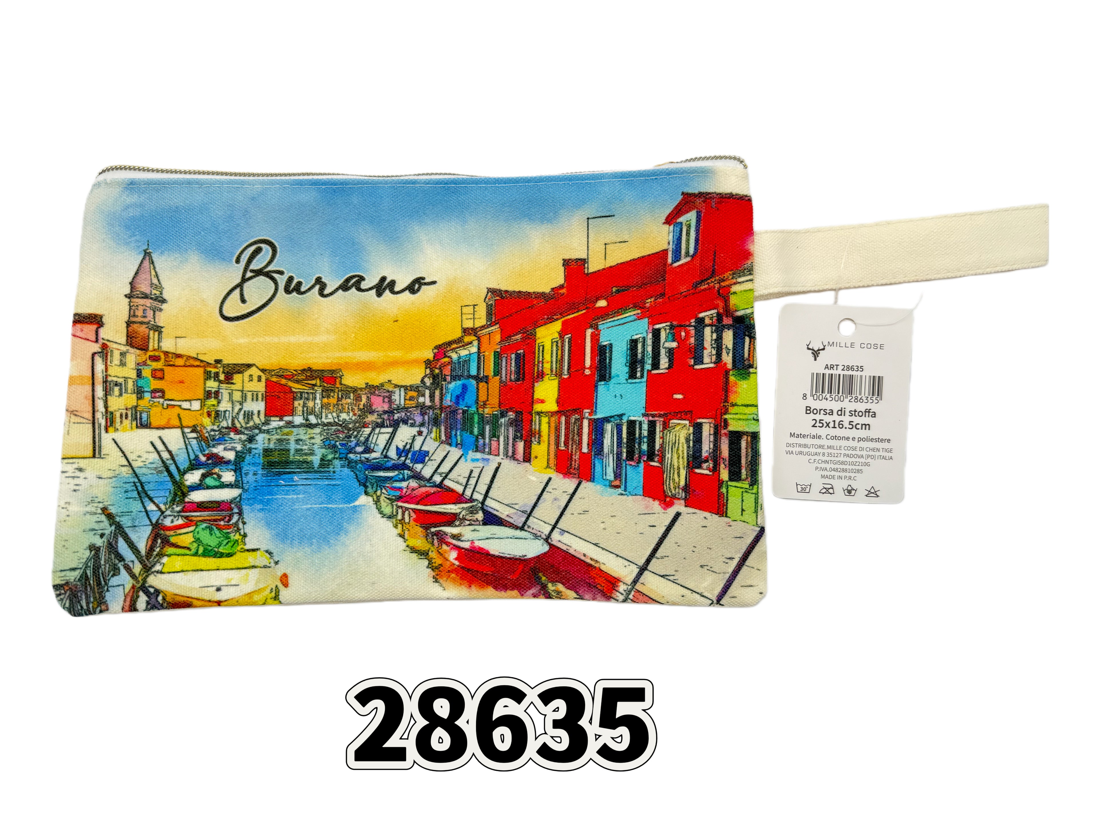Borsa di stoffa 25x16.5cm