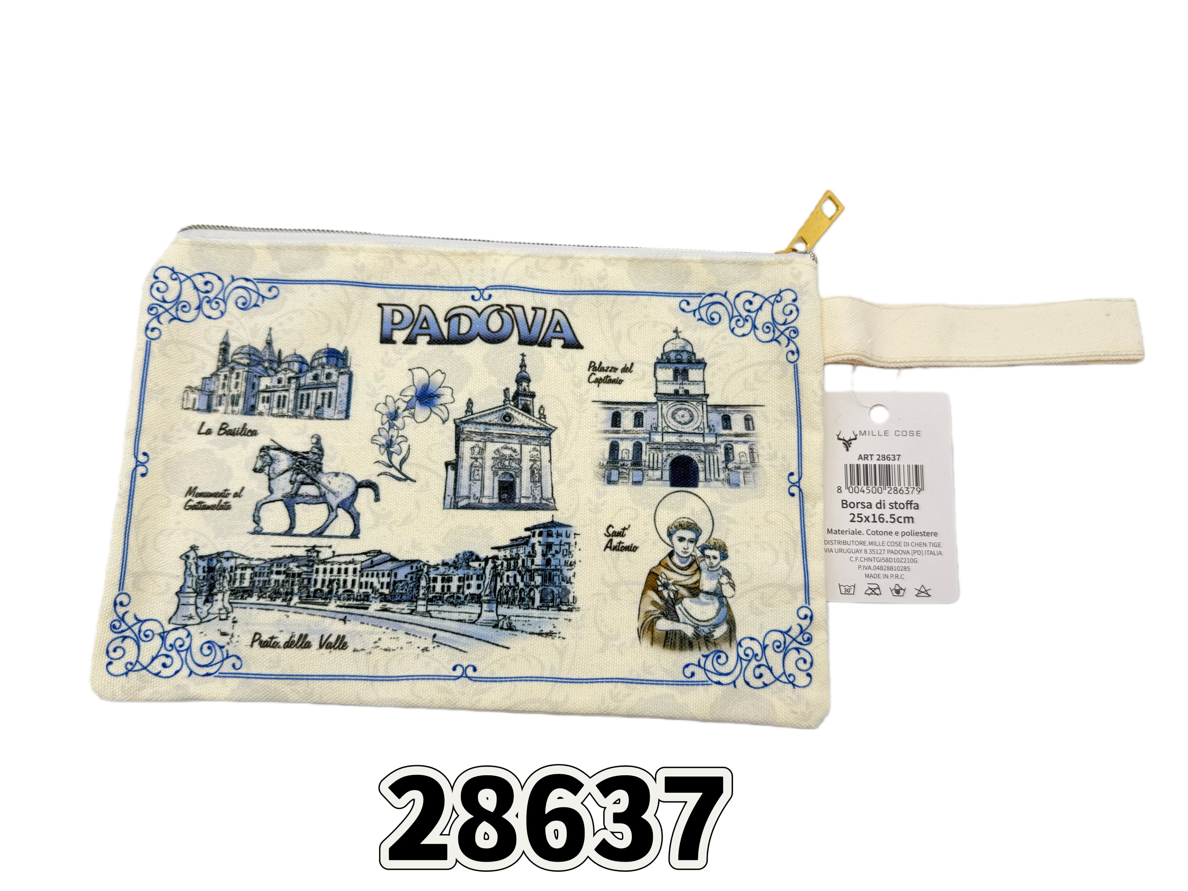 Borsa di stoffa 25x16.5cm