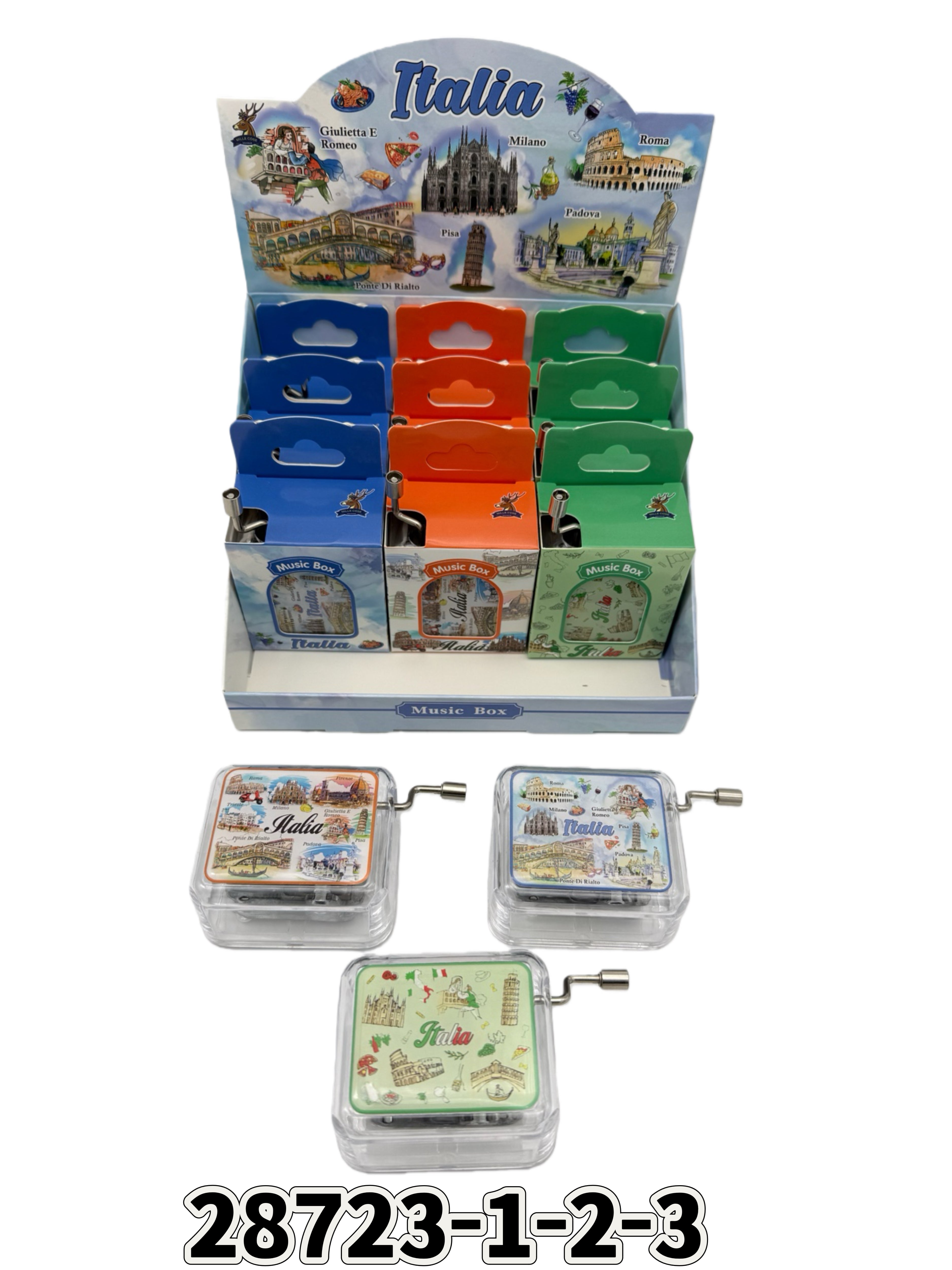 Carillon a manovella