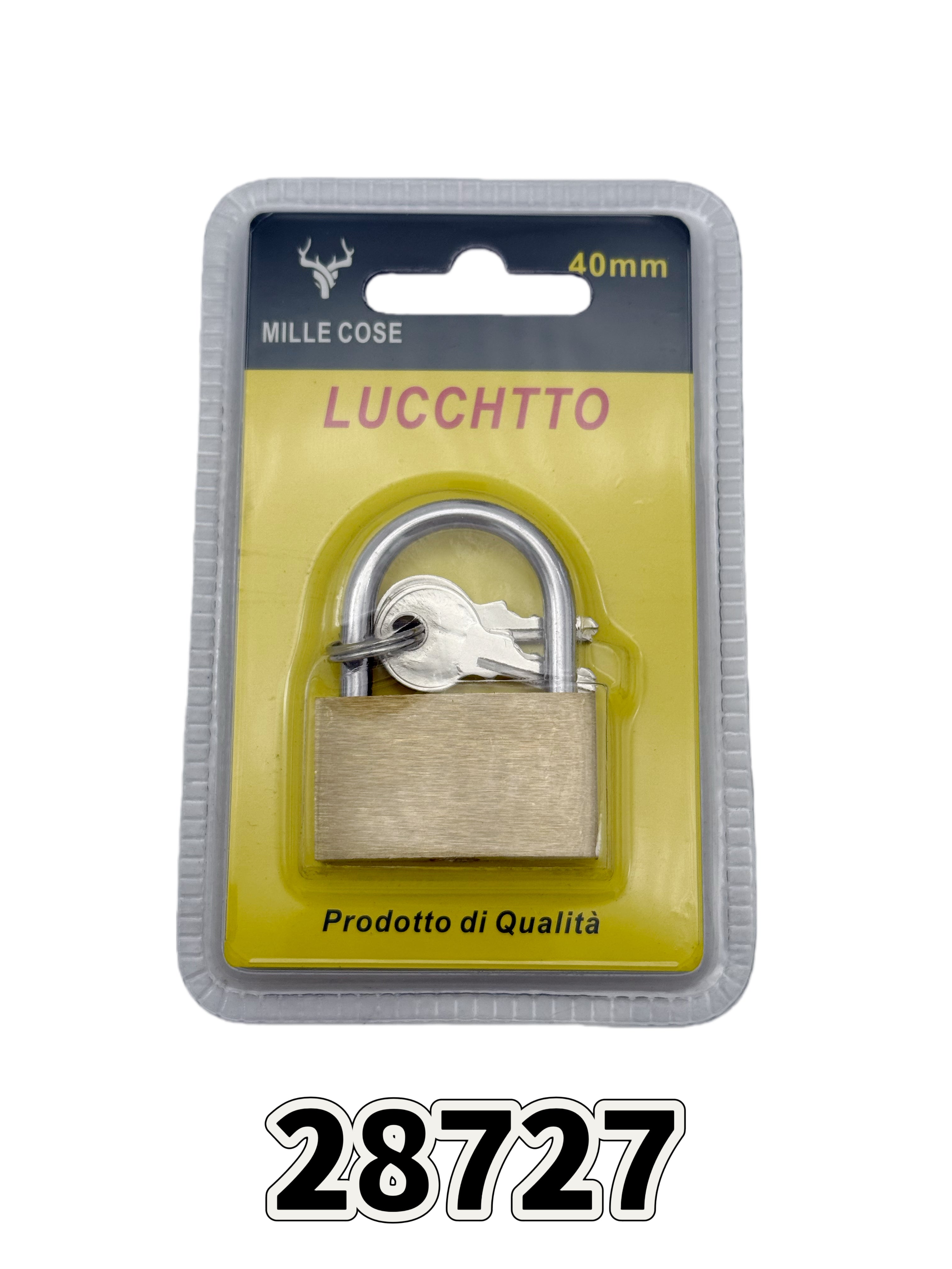 Lucchetto in ottone da 40 mm