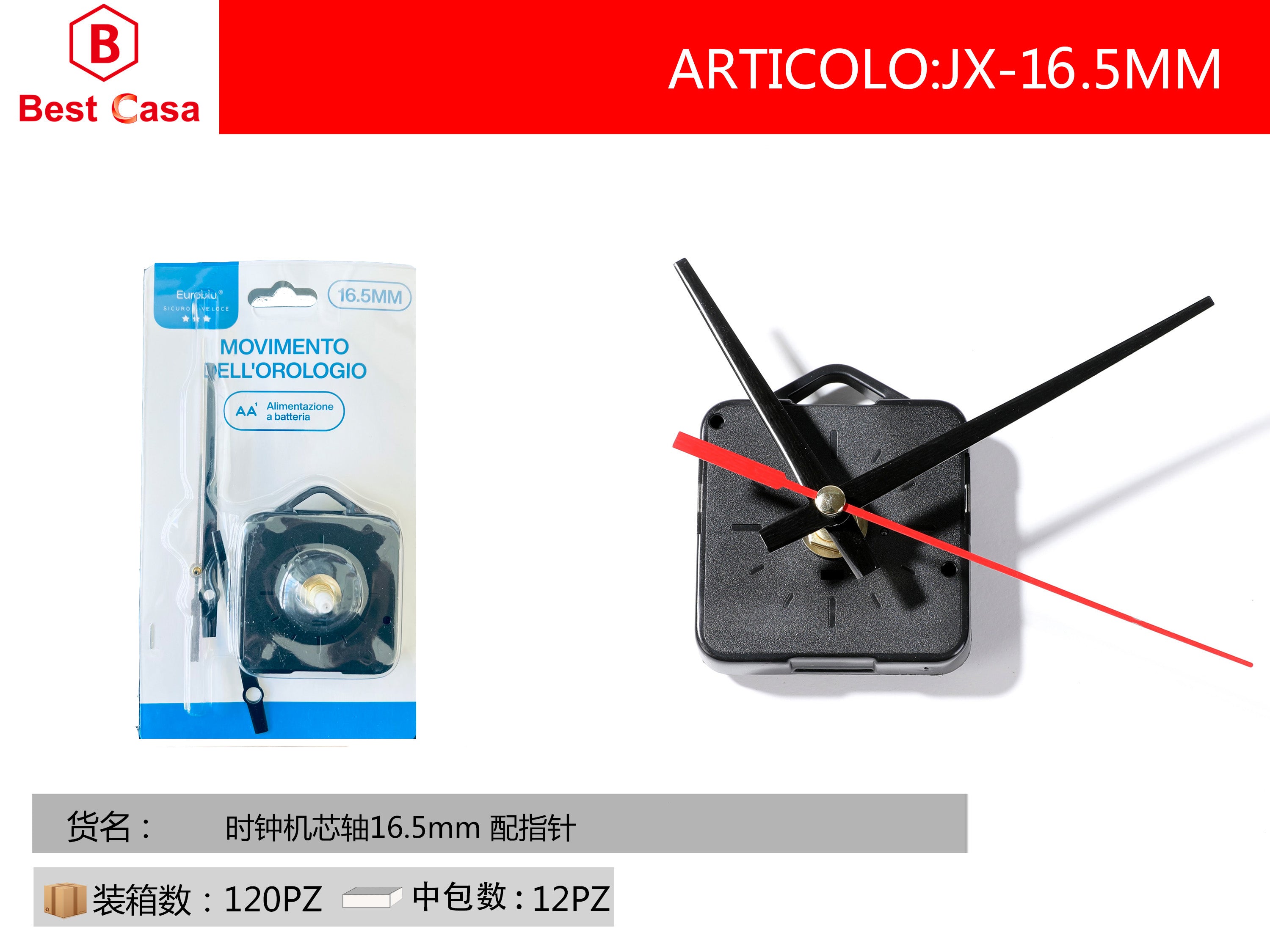 16.5MM KIT MOVIMENTO