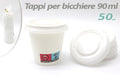 TAPPI BICCH. CARTA 50PZ 90 ML