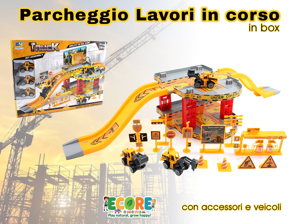 Parcheggio lavori in corso