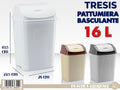 PATTUMIERA BASCULANTE 16LT