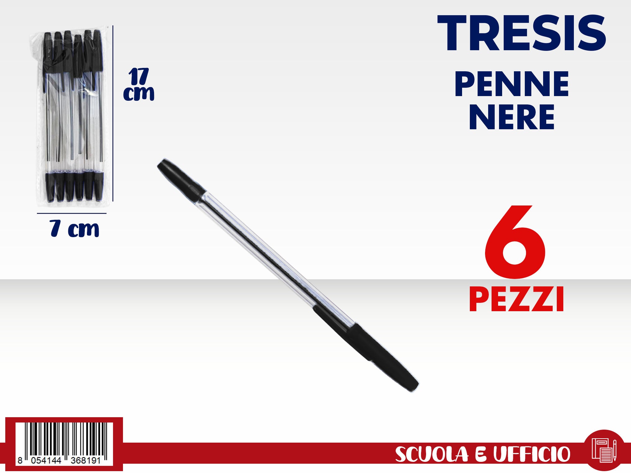 6PZ PENNE NERE
