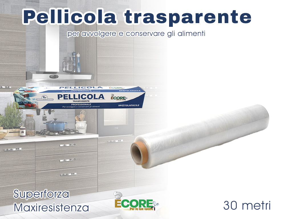 PELLICOLA TRASPARENTE 30 MT