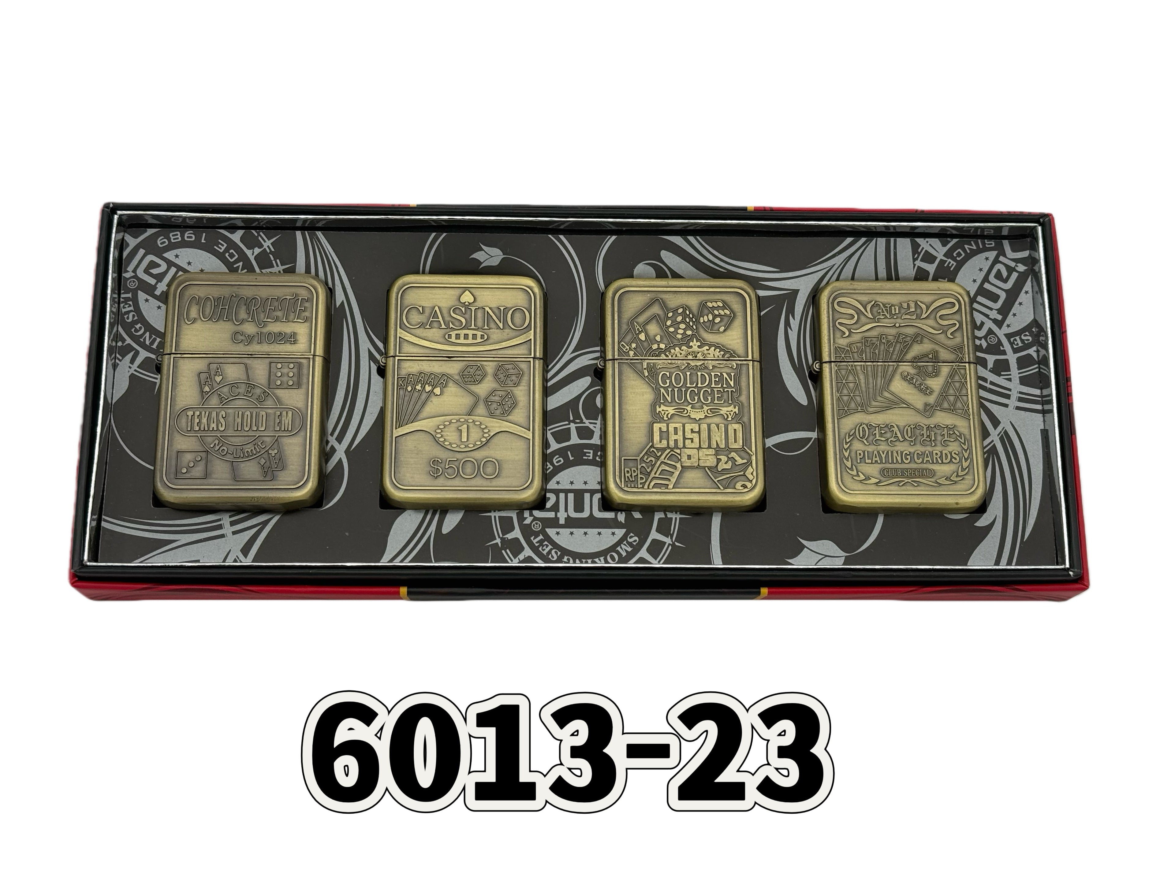4 ֻÀñºÐװ Accendino a kerosene - Set da 4 con Scatola Regalo