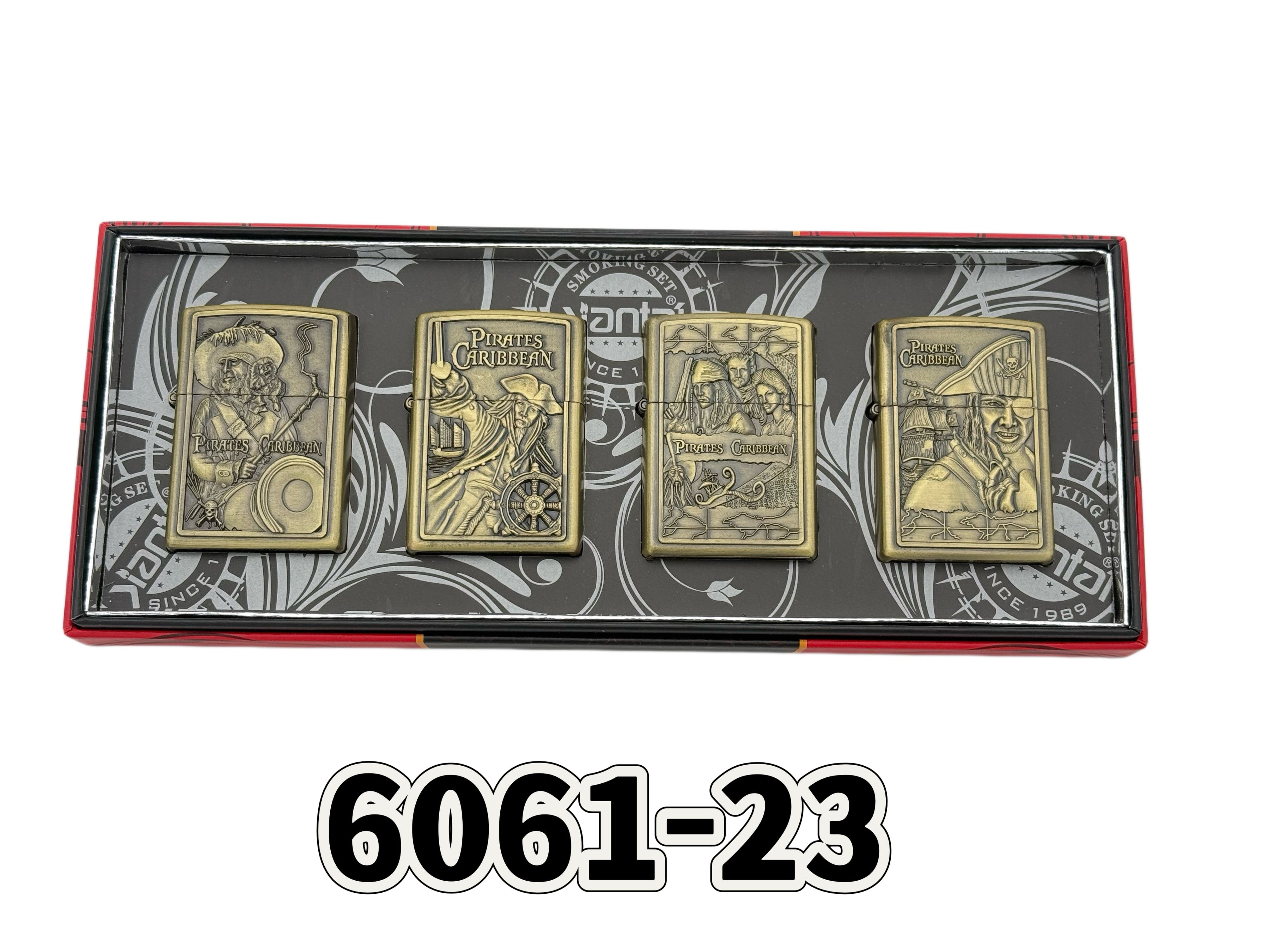 4 ֻÀñºÐװ Accendino a kerosene - Set da 4 con Scatola Regalo