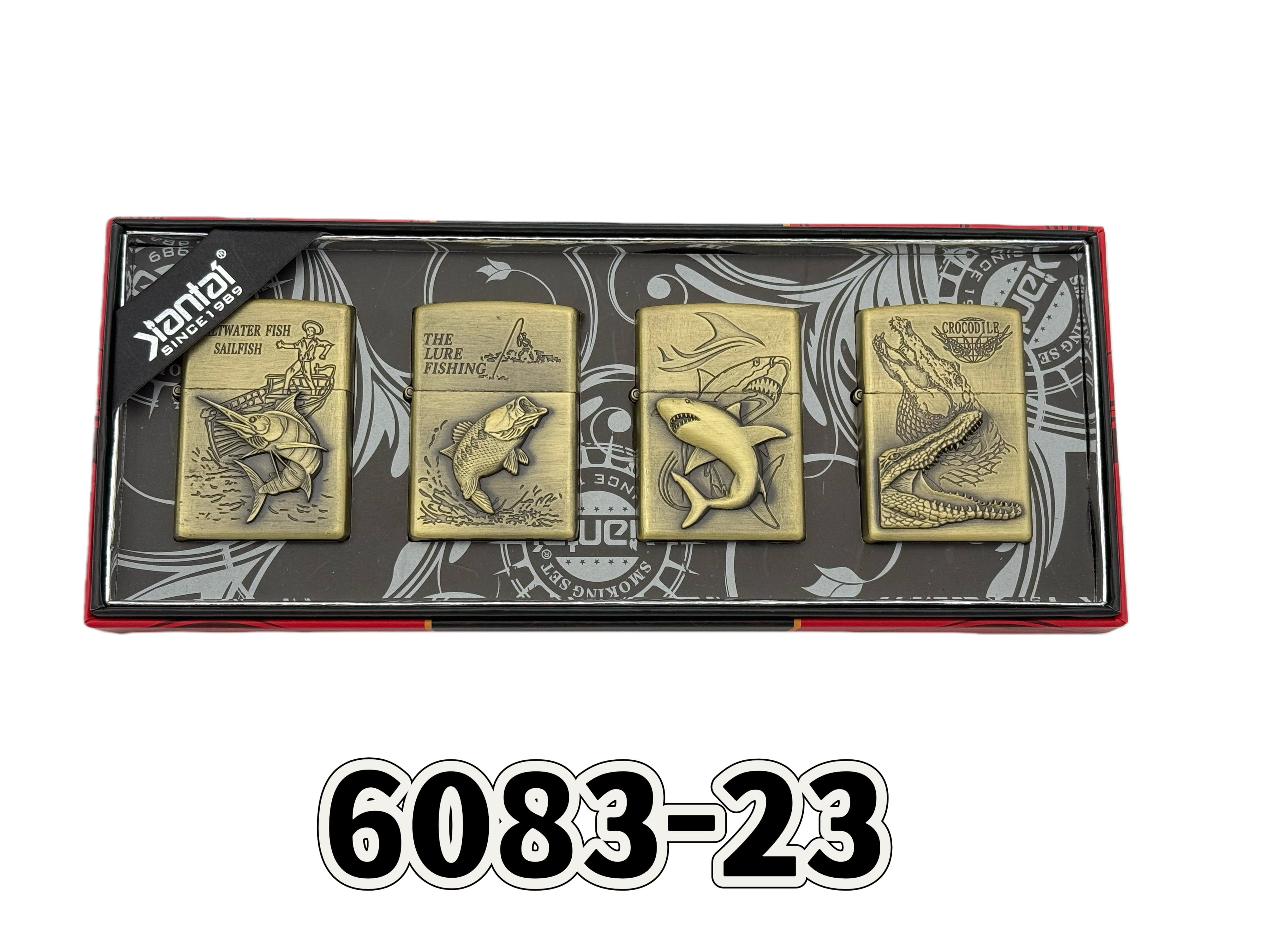 4 ֻÀñºÐװ Accendino a kerosene - Set da 4 con Scatola Regalo