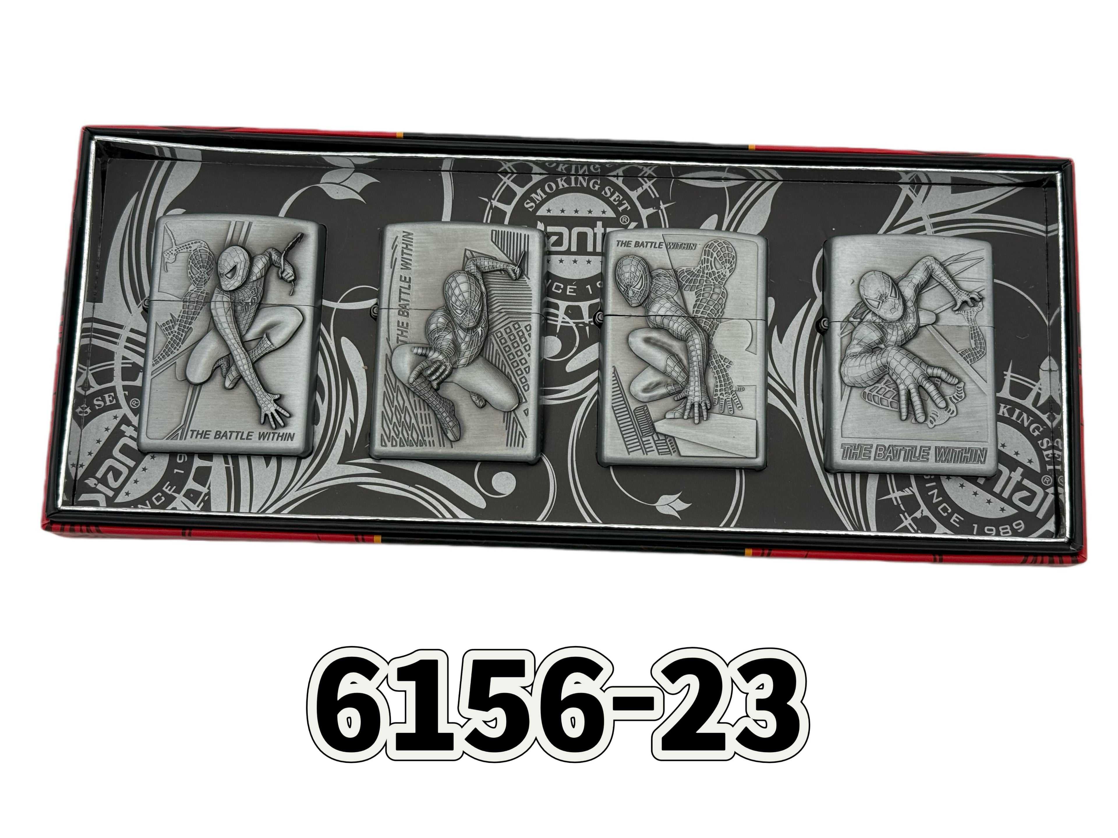 4 ֻÀñºÐװ Accendino a kerosene - Set da 4 con Scatola Regalo