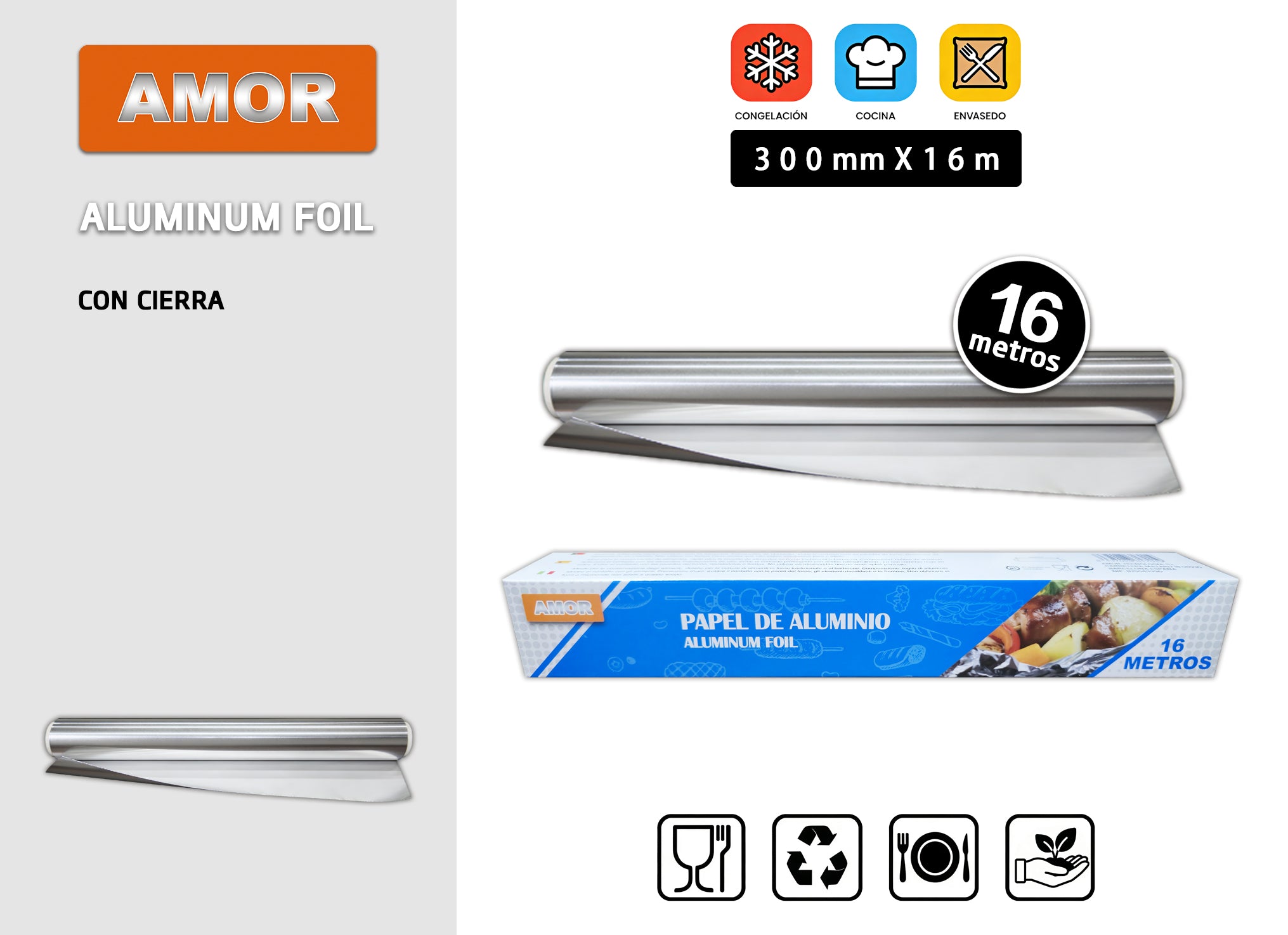 Rotoli Alluminio 16M