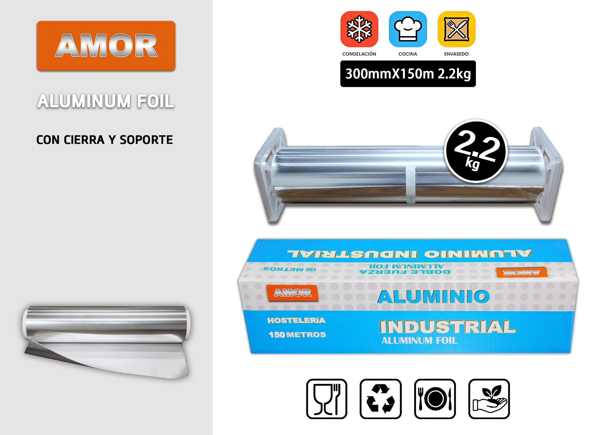 Rotoli Alluminio 150M