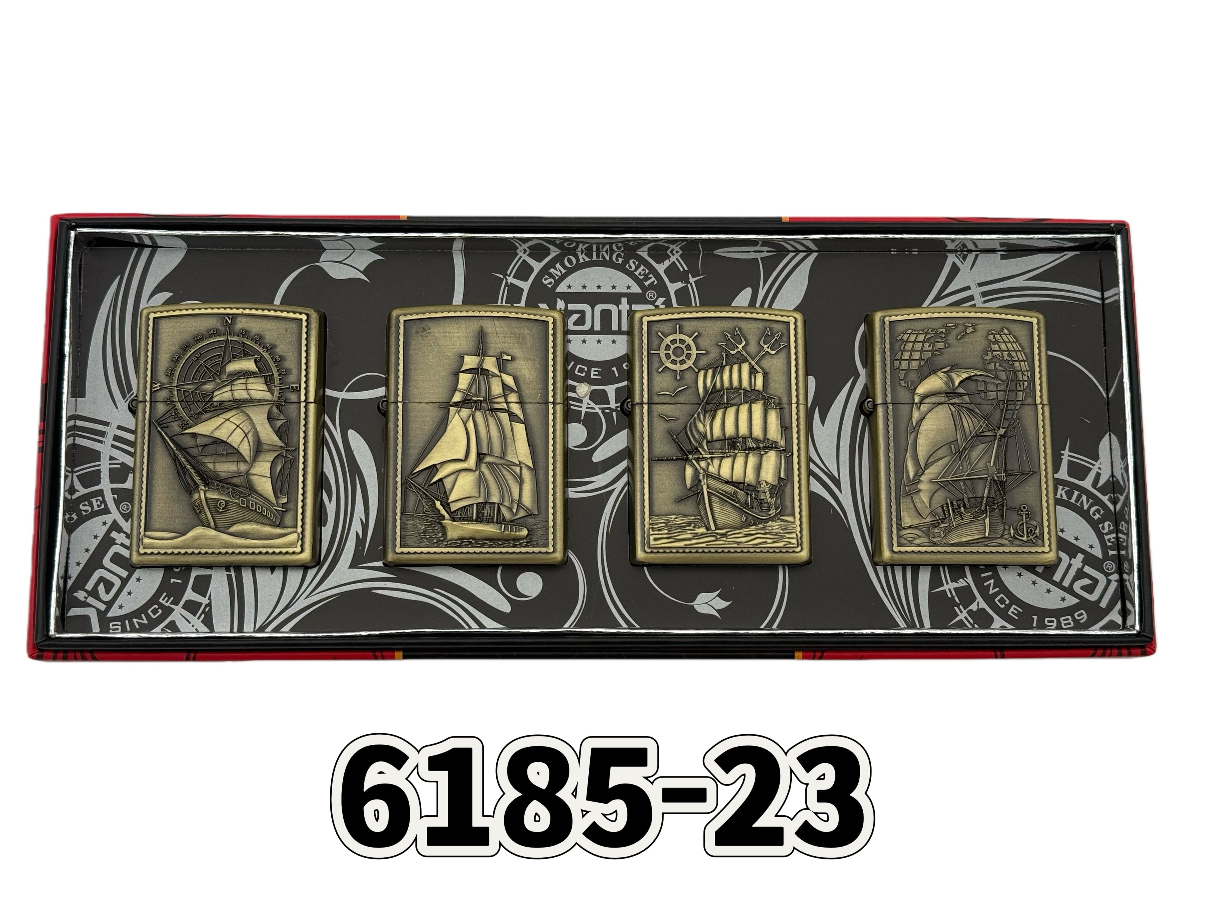 4 ֻÀñºÐװ Accendino a kerosene - Set da 4 con Scatola Regalo