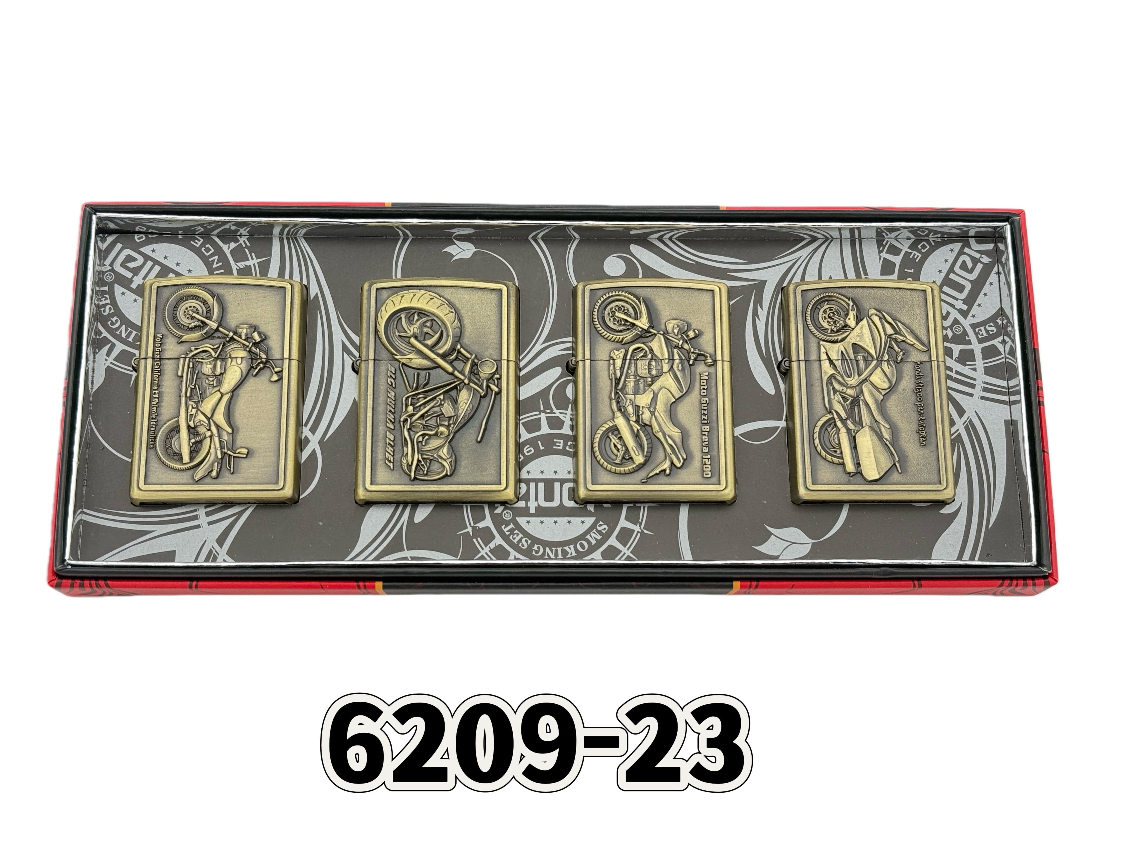 4 ֻÀñºÐװ Accendino a kerosene - Set da 4 con Scatola Regalo