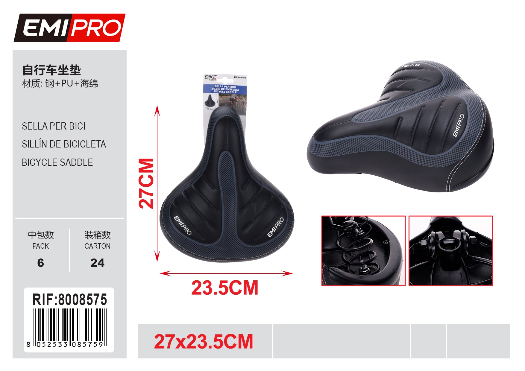 SELLA PER BICI