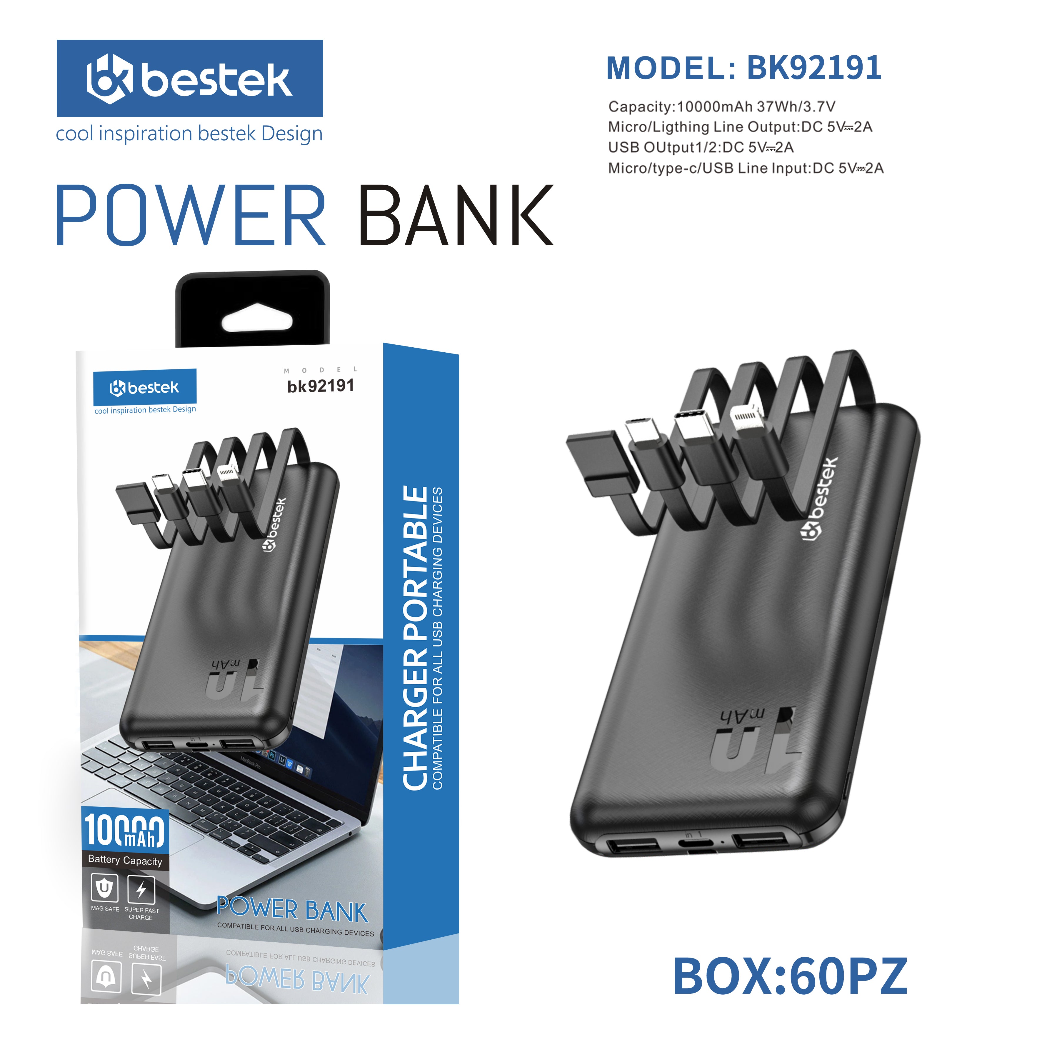 POWER BANK 10000mAh