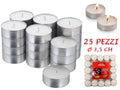 CANDELE FW011-25 TEA-LIGHT 25 PEZZI